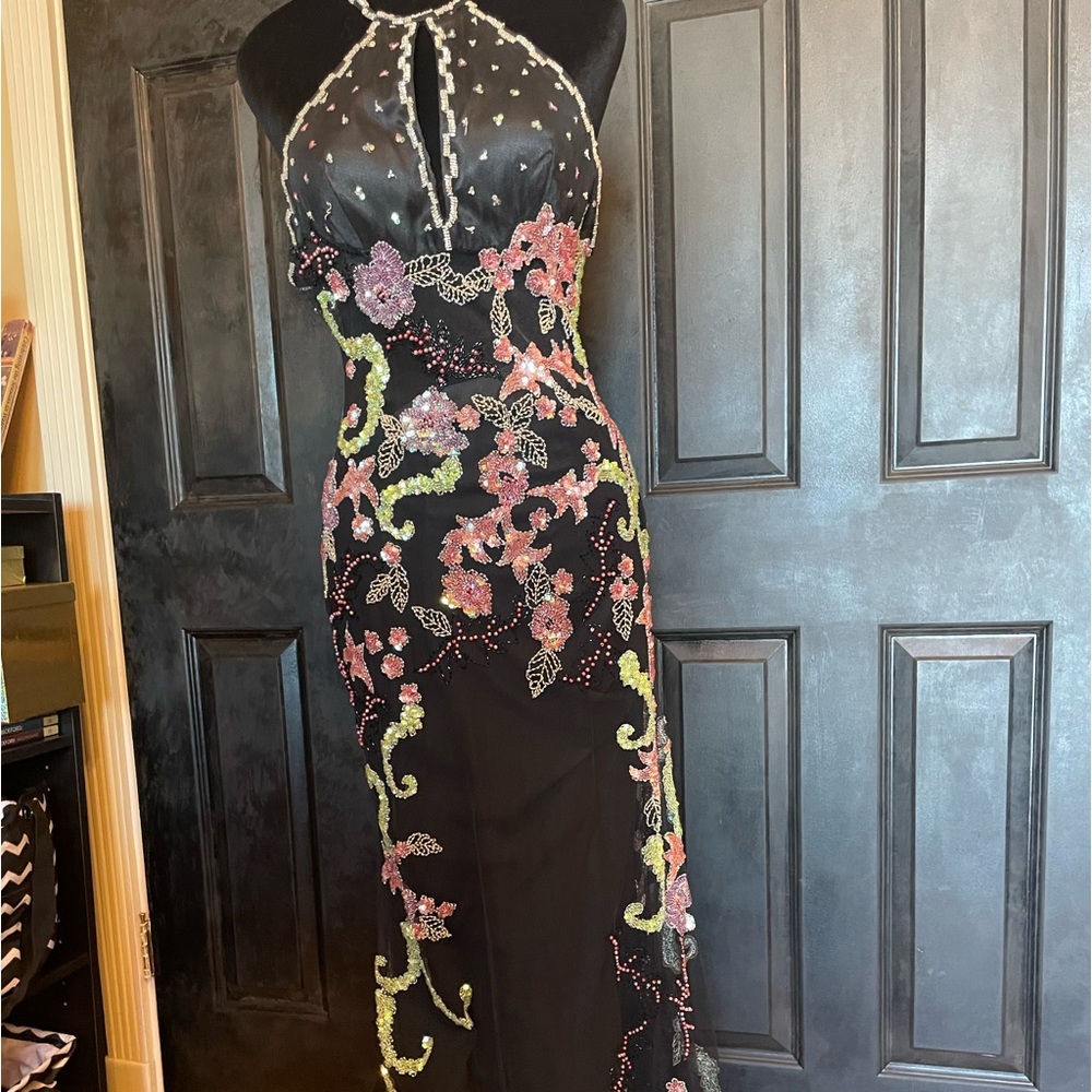 Beaded formal dress